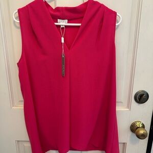 Spense Women's Sleeveless Top - Vibrant Pink